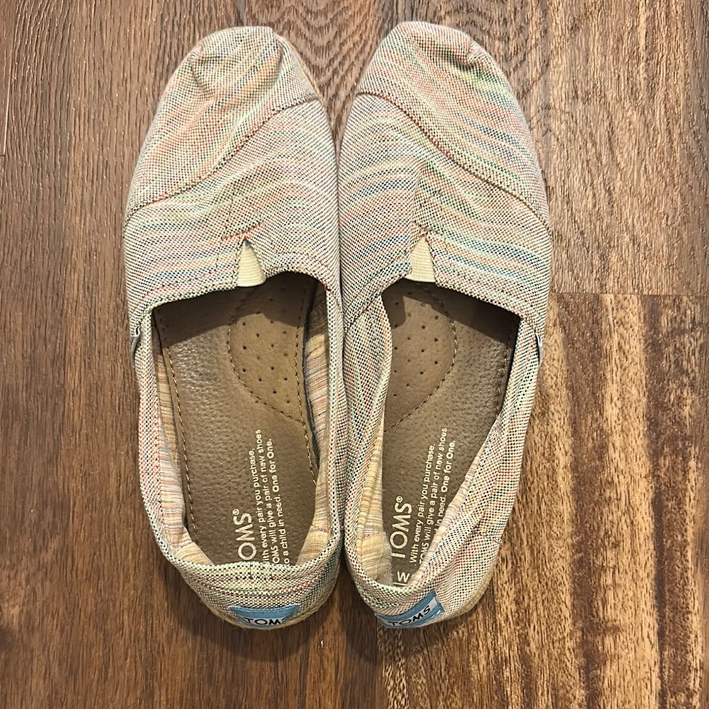 TOMS Multicolor Slip-On Shoes